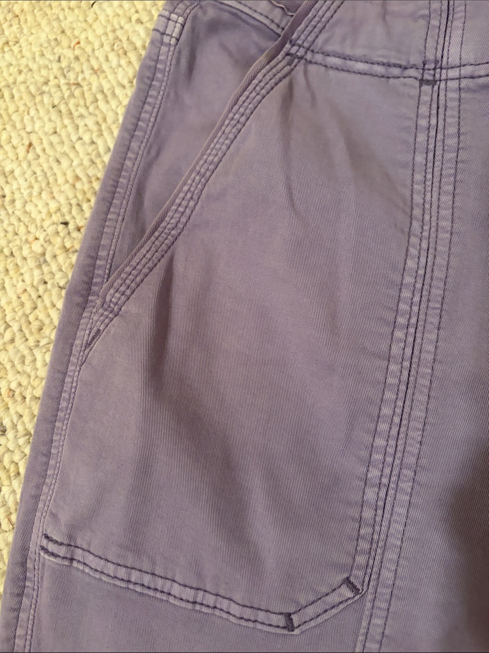 White House black market pret a pedi lavender mid rise pantWomen's Straight-Leg - Picture 5 of 12